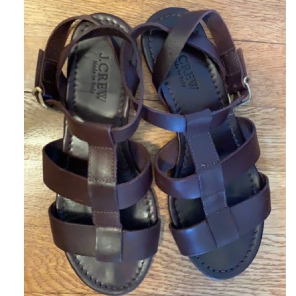 J.Crew Leather Sandals